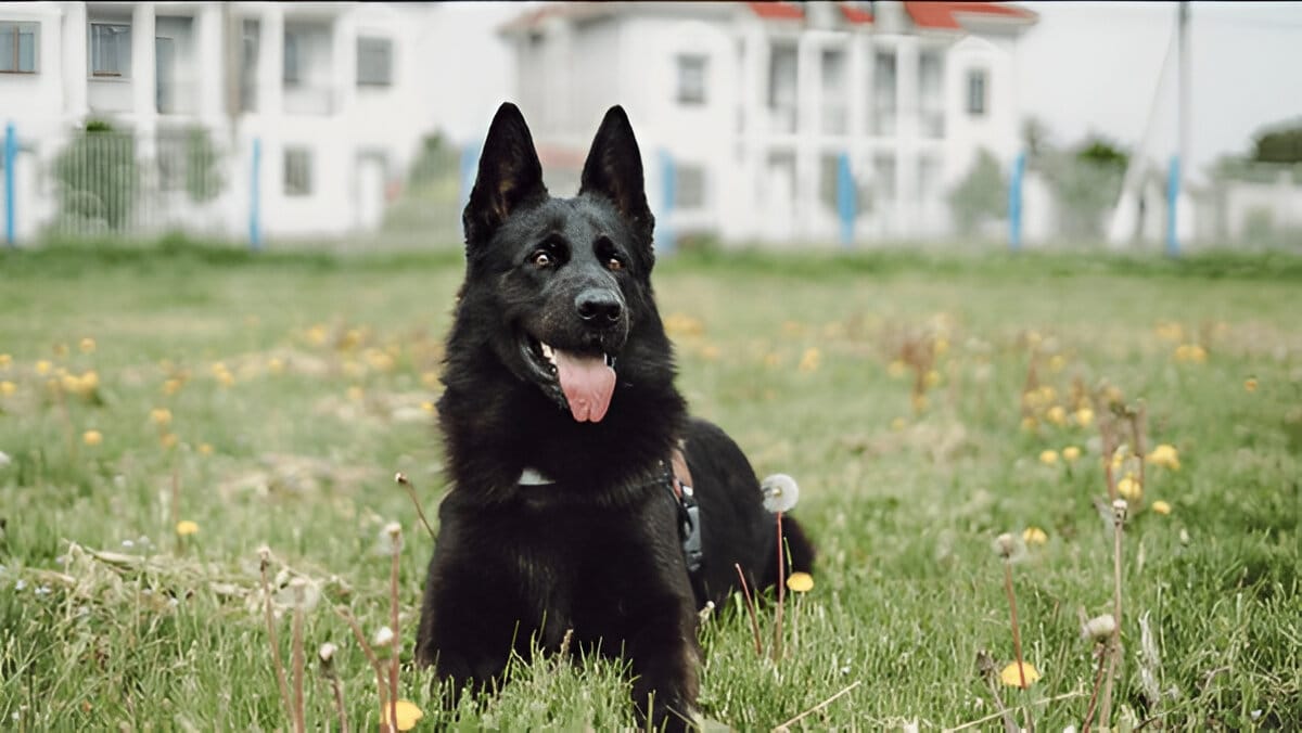Black German Shepherd